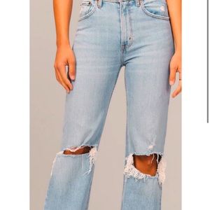 90s ultra high rise relaxed jean Abercrombie & Fitch size: 27 / 4 regular womens